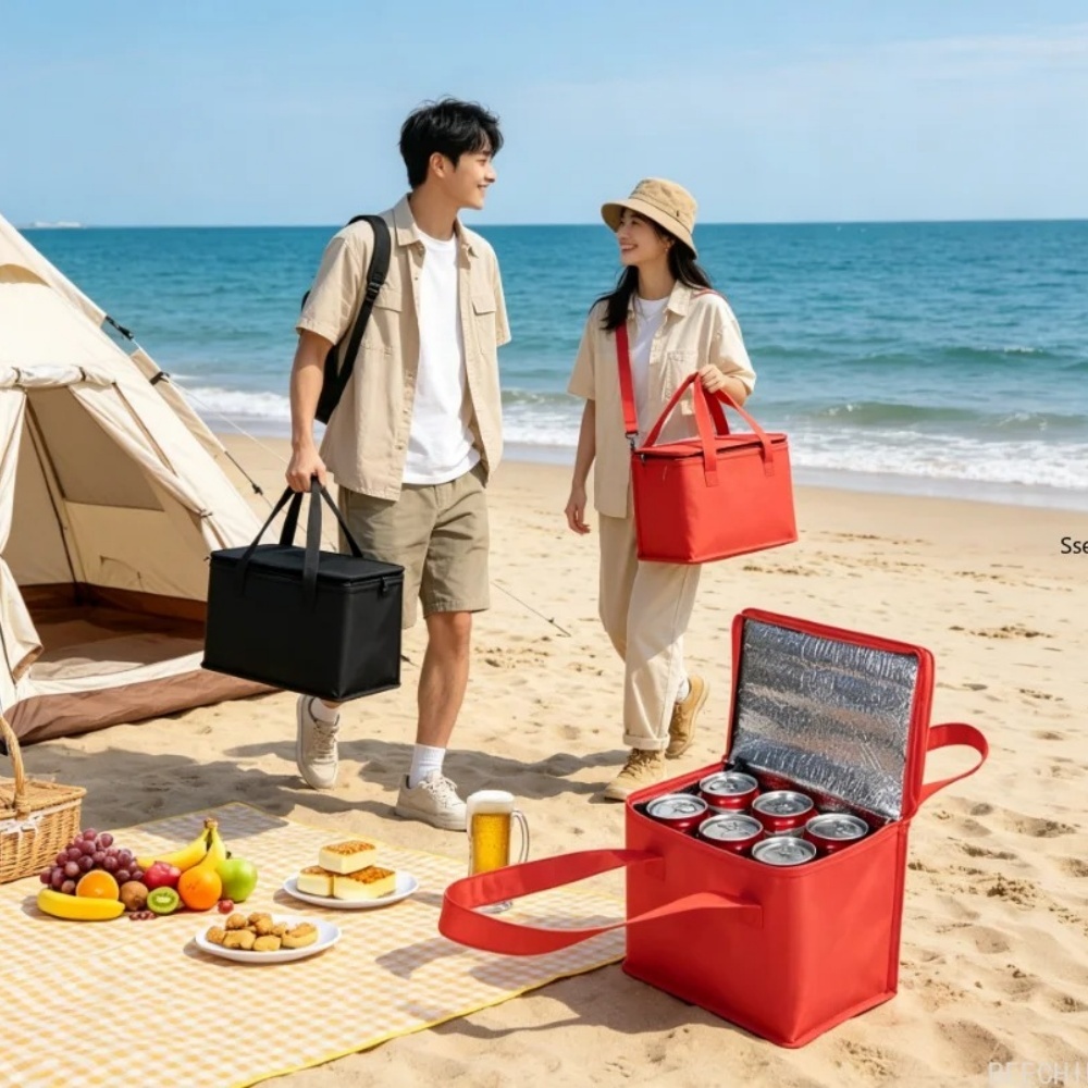 Food Snacks Delivery - Портативная сумка-холодильник для обедов, складная термоизоляционная