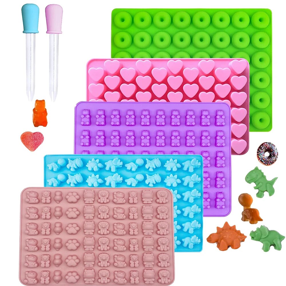 Gummy Candy - Формы для клейких медведей, силиконовая мини-форма